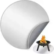 Vumdua 36" Fire Pit Mat Round for Under Fire Pit Fireproof Mat