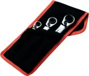 BAHCO S4RM/3T 3pce REVERSIBLE 8–19mm RATCHET RING SPANNER SET – 12 SIZES!