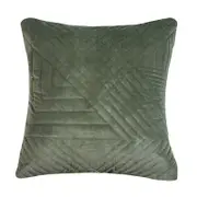Bianca Samatra European Pillowcase 65x65cm - Olive