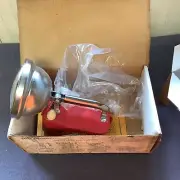 Vintage Big Beam Model 166 Flashlight Spotlight Industrial Garage New In Box