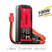 GOOLOO GT3000 Jump Starter 3000A Portable Battery Booster Jumper Box Powerbank