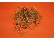 Brass Tapered Clock pins Pack of 100 for repair