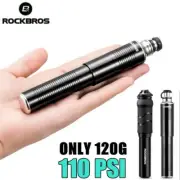 RockBros Alloy Mini Bicycle Pump Portable Air Pump Schrader Presta Valve 100 Psi