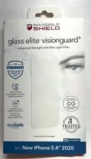 ZAGG Elite VisionGuard+ Blue Light Filtering Screen Protector for iPhone 12 mini