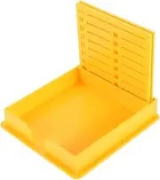 SEWACC Plastic Stick Note Holder Template Design Notepad Holder for Desk Memo Pad Dispenser
