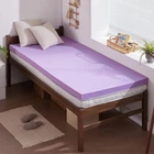 SINWEEK 2-Inch Gel Memory Foam Mattress Topper Pad Twin Size Ventilated Soft