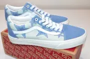 NEW Vans Old Skool Shoe - Starry night Denim Blue - Mens 7.5 - Womens 9