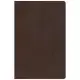 Holy Bible: King James Version, Brown Genuine Leather, Super Giant Print Reference