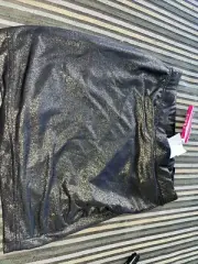 Supre Gold/black Skirt XS Freepost E26