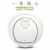 在飛比找PChome24h購物優惠-韓國 Moneual 瑪紐爾 掃拖地機器 P10(福利機)