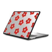 MacBook Air 15-inch (M2 - M4) Impact Case Crochet Flowers - Red