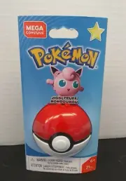 Brand New Mega Construx Jigglypuff Pokemon Building Toy 21 Piece Poke Ball