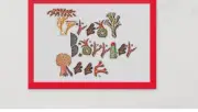 ACEO Art PRINT - Great Barrier Reef, Coral Species Lettering