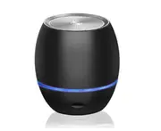 Portable Mini Support Memory Card Bluetooth Wireless Speaker Mini Smart Audio Subwoofer-Black