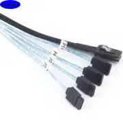 MINI SAS SFF-8087 to 4-port SATA high-speed connection cable For Server