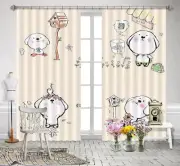 3D Cartoon Dog 557 Blockout Photo Curtain Print Curtains Drapes Fabric Window AU