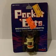 NEW Pocket Bots Rare Vintage 1984 Tomy Wind-Up Walking Robot 2584