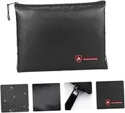 PLAFOPE Material Document Bag Fireproof Water Resistant for Office Workers Students