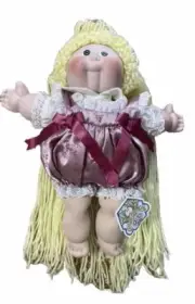 VINTAGE 85 Cabbage Patch Kids/Doll Clothes Porcelain Doll Georgia Dee Collection