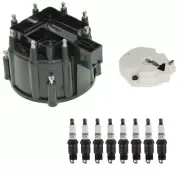 Distributor Rotor Cap & Spark Plugs Kit ACDelco For Chevrolet GMC Pontiac V8 (for: Chevrolet)