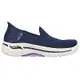 Skechers Go Walk Arch Fit [124888NVLV] 女 健走鞋 休閒 步行 支撐 舒適 深藍