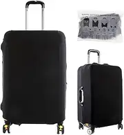 [Aohyue] Elastic Luggage Cover, Suitcase Cover Luggage, Suitcase Protector Baggage Cover, Luggage Protective Cover, Suitcase Cover Protectors, Dustproof Trolley Baggage Protector, for Wheeled