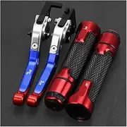 for Ya&maha YZF R125 YZFR125 R 125 2008-2013 Motorcycle Adjustable Brake Clutch Levers Handle Handlebar Grips Handle Brake Clutch Levers(11-yzfr125 2008-2013)