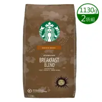 在飛比找momo購物網優惠-【美式賣場】STARBUCKS 星巴克早餐綜合咖啡豆X2袋(