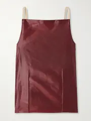 [CARVEN] CARVEN - Satin Top - Red - FR 38 FR 38 Red