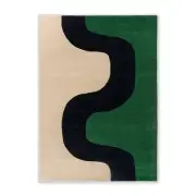 NEW Marimekko Seireeni Rug Green 200x140cm