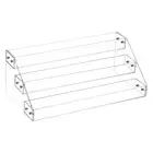 Acrylic Spice Rack 3 Tiers Spice Drawer Organizer Shelf Seasoning Jar