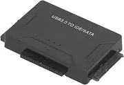 XUMIUZIY Hard Disk Drive Adapter, USB 3.0 to IDE 5Gbps Plug and Play Converter External Hard Disk Adapter Stable Reliable Use Easily Drive with LED Indicator (AU Plug)
