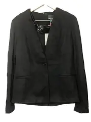Cynthia Rowley 2 Peice Blazer And Shirt Black Medium