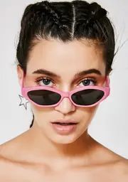 [Good Times Eyewear] Sugar Stop N' Stare Oval Sunglasses