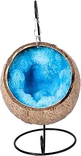 Abaodam 1Set Guinea Pig Swing Nest Hanging Bed with Soft Mat Easy Installation for Pets for Hamsters and Guinea Pigs Fun Swing Structure Included