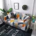 For Loveseat)Waterproof Elastic Dustproof Slipcover Sofa Cover Cushion