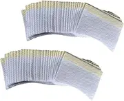 ARTSEWPLY 40pcs Lash Perming Pads Eyelash Lift Gaskets Gentle Eye Pads Reusable Silicone Lash Perm Gaskets for Beauty