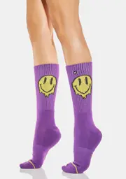 [Odd Sox] Pixel Drip Face Socks