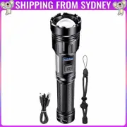 1000000 Lumen LED Torch COB Flashlight Work Light Rechargeable