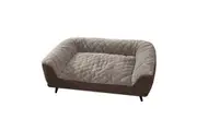 XL Pet Dog Bed Raised Soft Cushioned Puppy Sofa Couch Doggy Chaise Lounge Plush Furniture Removable Cover 100x70x36cm