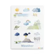 Kaplan Early Learning Weather Giclee18" x 24" Wall Print