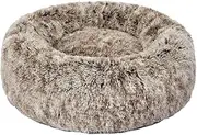 PaWz Replaceable Cover for Dog Calming Bed Mat Soft Plush Kennel Brown Size XL