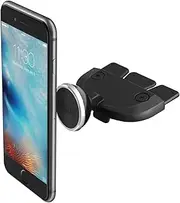 iOttie HLCRIO152RT ITap Magnetic CD Slot Premium Car Mount Holder for iPhone X 8/8s 7 7 Plus 6s Plus 6s 6 SE Samsung Galaxy S9 Plus S9 Plus S8 Edge S7 S6 Note 8 5 Black