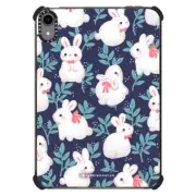 iPad mini (6th gen) iPad Impact Case Cool Bunnies (Navy) by Purringcatco