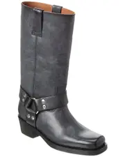 Paris Texas Roxy Leather Boot 40 Black