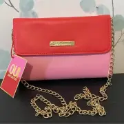 Juicy Couture Oui Gold Chain Crossbody Purse Bag NWT
