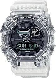 [G-Shock] By Casio Men's GA900SKL-7A Clear White Analog-Digital Watch One Size