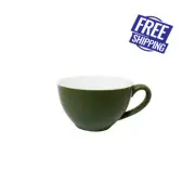 6x Cappuccino Cup Sage Green 200mL Bevande Coffee Tea Hot Chocolate Cups