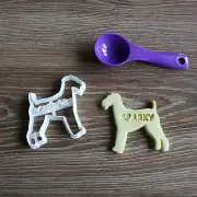 Airedale Terrier Custom Cookie Cutter Treat Personalized Pet Name