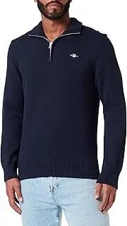 [GANT] Men's Casual Cotton Half Zip Pullover